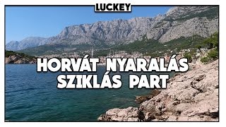 Horvát Nyaralás 4 nap  Sziklás part [upl. by Ahsiral177]