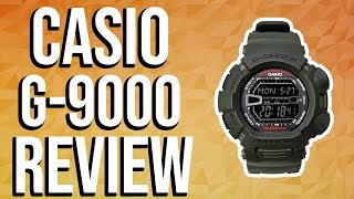 Casio GShock G90003VDR Mudman review [upl. by Dnyletak]