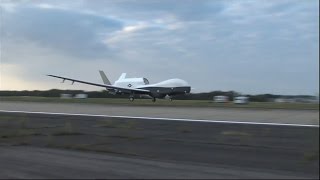 MQ4C Triton arrives at Patuxent River Md [upl. by Litton]