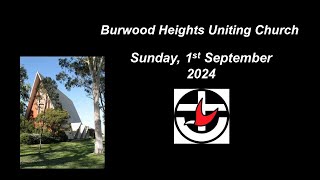 Burwood Heights Worship 1 September 2024 [upl. by Nimref]