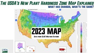 Did Your Growing Zone Change  New USDA Plant Hardiness Map Explained [upl. by Griswold]