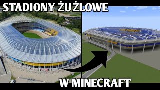 STADIONY ŻUŻLOWE W MINECRAFT [upl. by Ran]