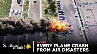 Every Plane Crash From Air Disasters Season 13  Smithsonian Channel [upl. by Newbold]