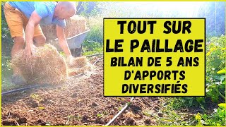 LE PAILLAGE au potager dOlivier et cest pas miraculeux [upl. by Noffets]