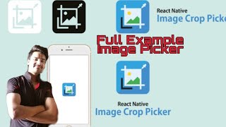 React Native image crop picker  Full Example [upl. by Pallua]