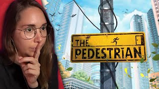 What an amazing puzzle game  The Pedestrian [upl. by Esiocnarf]