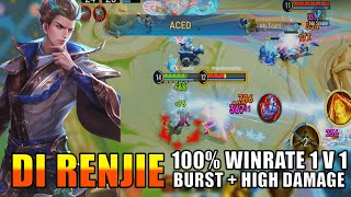 DI RENJIE PRO BUILD IN CURRENT META GAMEPLAY❗HONOR OF KINGS ❗2024 ❗ HOK [upl. by Sonny]