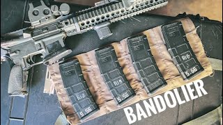 MILITARY ISSUED USGI BANDOLIER BreakdownOverview [upl. by Nichola794]