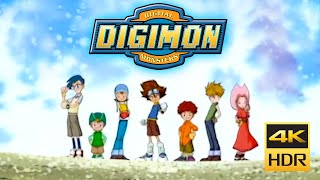 Digimon Adventure English Opening 4K Remastered [upl. by Poock]