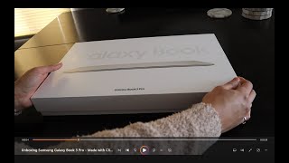 Unboxing Samsung Galaxy Book 3 Pro  Beige [upl. by Nady404]