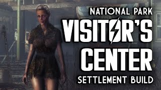 Visitors Center Far Harbor quotLivedInquot Settlement Build  Fallout 4 [upl. by Clabo]