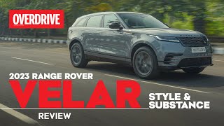 2023 Range Rover Velar review  style and substance  OVERDRIVE [upl. by Jelle]