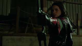 Oliver Vs Nyssa Al GhulAbandoned Warehouse Fight  Arrow 2x13 1080p [upl. by Odnomor355]