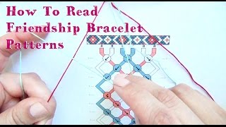 How To Read Friendship Bracelet Patterns ♥ Tutorial [upl. by Tomlin]