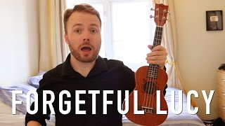 Forgetful Lucy  Adam Sandler 50 First Dates Ukulele Tutorial [upl. by Theo]