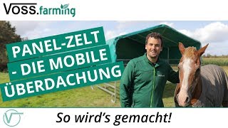 PanelZelt  Die mobile Überdachung [upl. by Armilla]