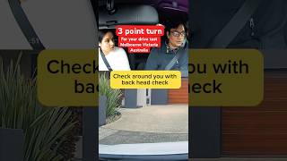 Three Point Turn  How to Do a 3 Point Turn Driving Lesson [upl. by Alrep]