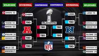 2025 NFL Playoff Bracket Current Picture of Week 10 [upl. by Davidoff45]