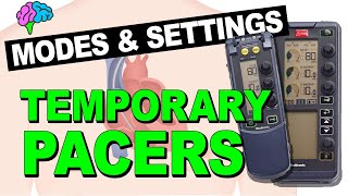 Temporary Pacemakers  Modes and Basic Settings [upl. by Elolcin685]