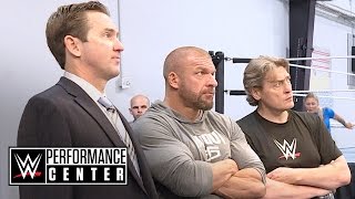 Go inside a tryout at the WWE Performance Center [upl. by Nivi]