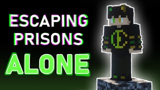 Escaping Minecraft Prisons Alone As Prisoner Ivory Parody [upl. by Borries]