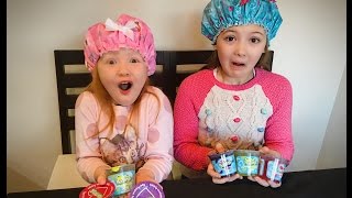 FRIDAY CHALLENGE this week the girls do the JELLY CHALLENGE [upl. by Eenat]