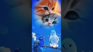 Hasbi Rabbi Jallalla  Cute Cat  Beautiful Naat  islamicstatus viral trending status naat [upl. by Gaile]