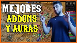 TOP MEJORES ADDONS Y AURAS 🔝  World of Warcraft SHADOWLANDS [upl. by Behnken928]