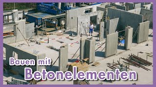 Bauen mit Betonelementen STÜSSI Tutorial [upl. by Eiznikcm892]