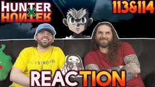 SO MUCH IS HAPPENING  Hunter x Hunter Episode 113 amp 114 REACTION [upl. by Hatfield162]