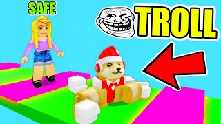 Roblox Obby BUT you get TROLLED [upl. by Ecnarf]