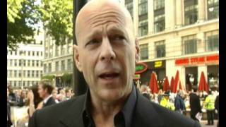 Bruce Willis interview confusion [upl. by Lalise]