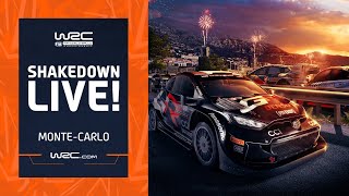 🔴 Shakedown LIVE  WRC Rallye MonteCarlo 2024 [upl. by Ochs]