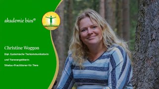 Interview mit Christine Woggon Tierkommunikatorin und Tierenergetikerin ShiatsuPractitioner Tiere [upl. by Swane]