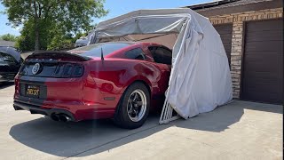 The BEST portable GARAGE EVER  Ikuby carport [upl. by Glynis375]