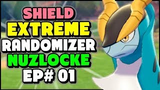 Route 1s SECRET LEGENDARY  Pokemon Sword and Shield Extreme Randomizer Nuzlocke Episode 1 [upl. by Borgeson532]