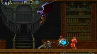 Castlevania SotN  Boss Fight  Lesser Demon and the Mudman [upl. by Kathie]