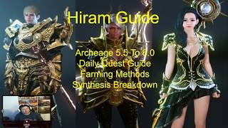 Archeage Hiram Complete Guide [upl. by Ariane656]