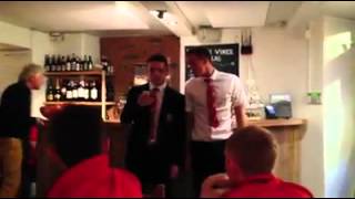 Scott Wootton and Robbie Brady initiation into Man Utd team [upl. by Akilegna]