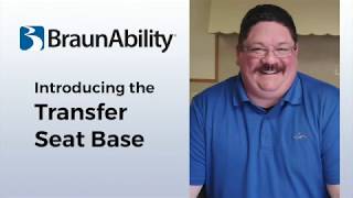 BraunAbility Comfort Transfer Seat Base Demonstration [upl. by Assirehs488]