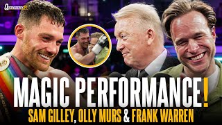 Olly Murs gets IN THE RING to celebrate Sam Gilley 🤩 Frank Warren eyes up belts NEXT 🏆 [upl. by Atik]