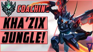 Creating Leads By Maximizing TIME On The Map  KhaZix Indepth Jungle Coaching  League of Legends [upl. by Faye472]