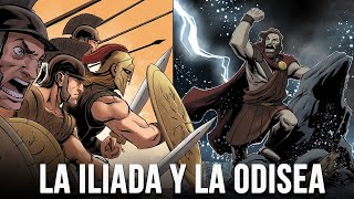 La ILIADA y la ODISEA de Homero COMPLETA La Historia de las MÁS GRANDES Aventuras de la Mitología [upl. by Eecats]