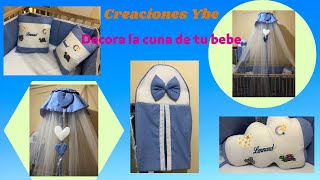 Como hacer mosquitero para la cuna del tu bebeHow to make a mosquito net for your babys crib [upl. by Namwob]