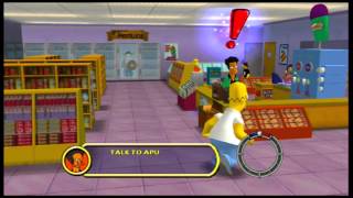 The Simpsons Hit amp Run Xbox gameplay [upl. by Xeno]