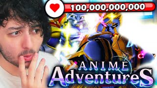 I Tried the HARDEST Stages in Anime Adventures Roblox [upl. by Yrevi]