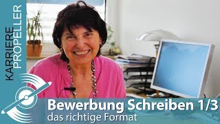 Bewerbung Schreiben 13 richtiges Format [upl. by Kessel829]