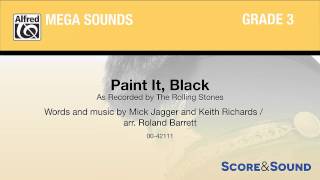 Paint It Black arr Roland Barrett – Score amp Sound [upl. by Nifled]