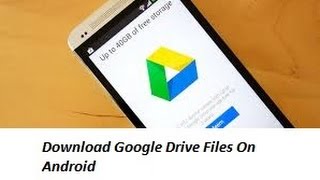 How To Download Files From Google Drive on Android [upl. by Chemush]