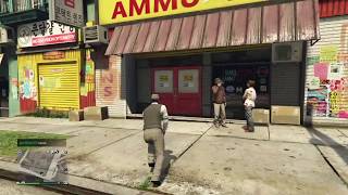 Como robar una tienda de ropa y de armasManeras de robar gta online [upl. by Isherwood]